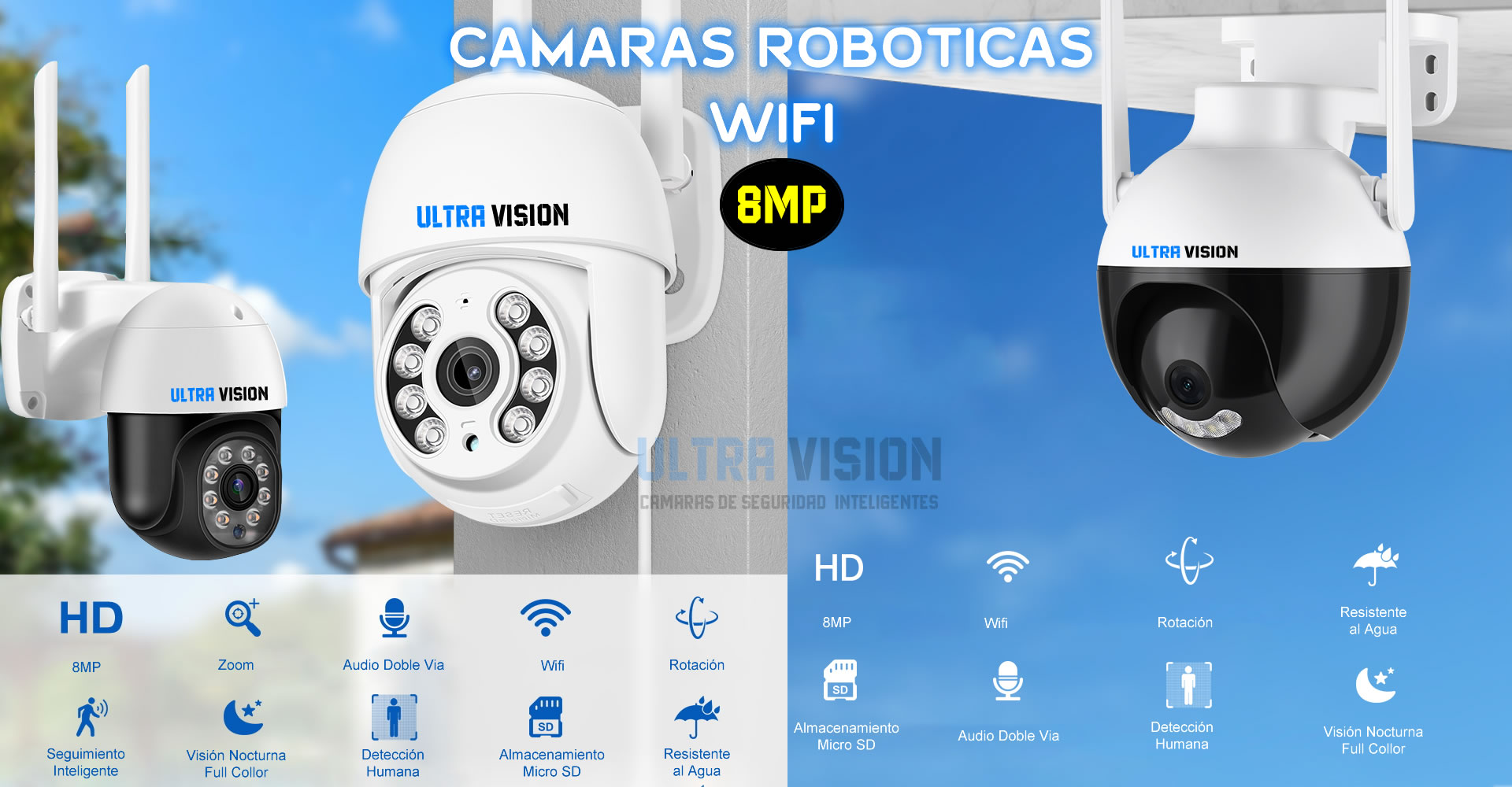  VENTA CAMARAS de SEGURIDAD 8MP | 8 MEGAPIXELES